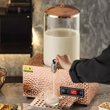 Electric Heating CNC Rose Gold Stainless Steel Single Head Juice Cauldron（10L）