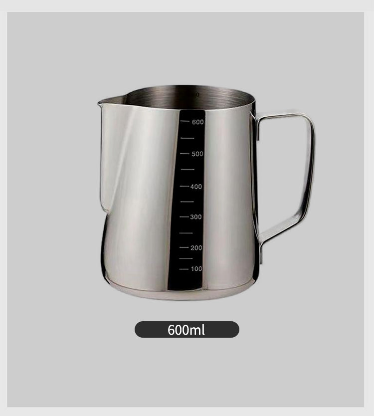 Stainless steel flower cup 600ml (inner and outer steel stamp scale)