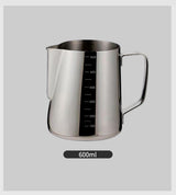 Stainless steel flower cup 600ml (inner and outer steel stamp scale)