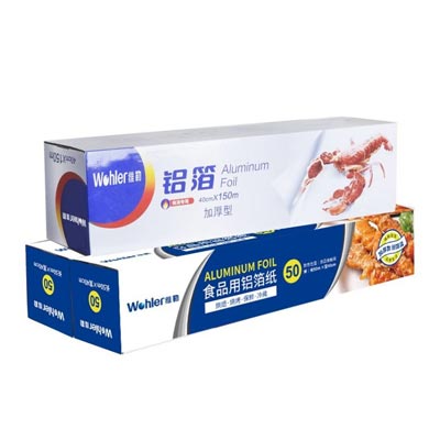 Household aluminum foil roll