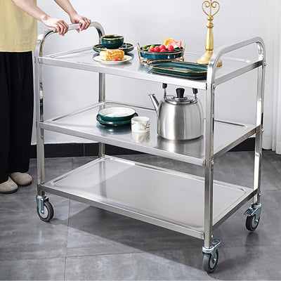 Double decker food preparation truck