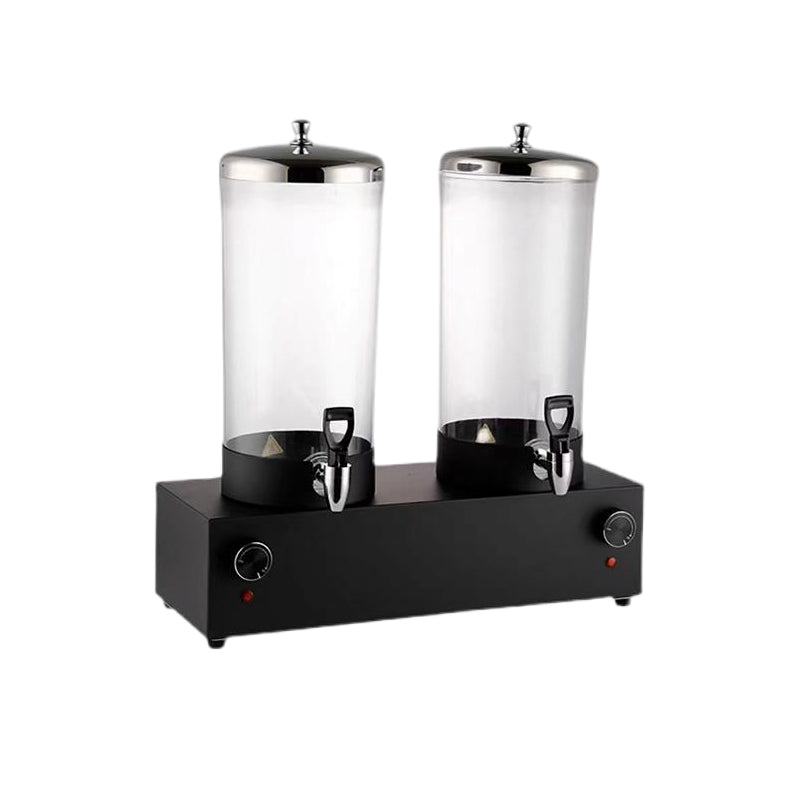 6L Double Head Heated Juice Cauldron