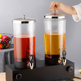 6L Double Head Heated Juice Cauldron