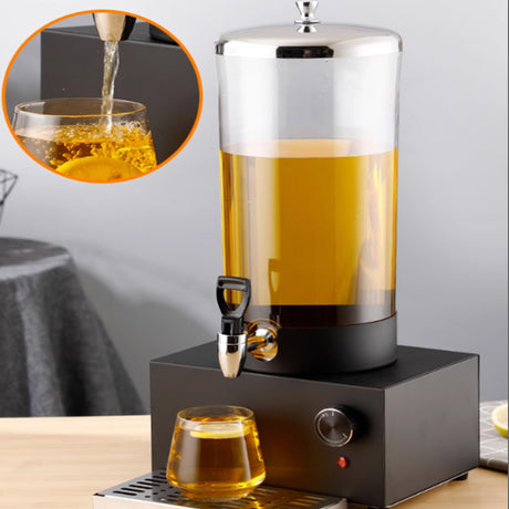6L Single Head Heated Juice Cauldron