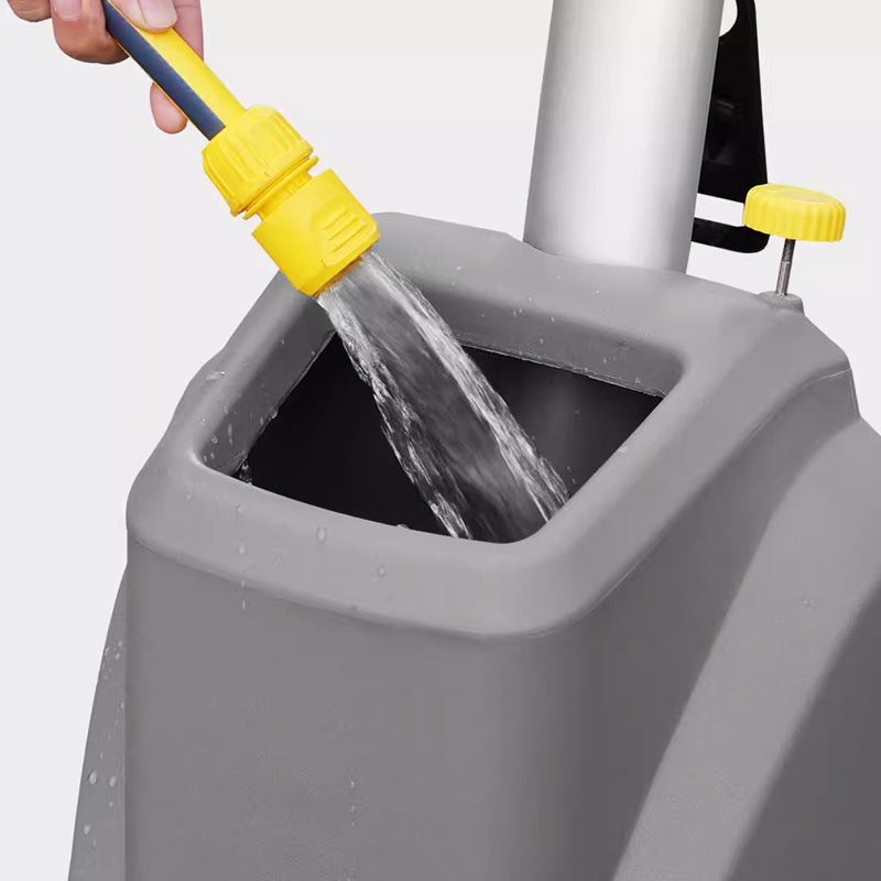 Kahe hand push floor cleaning and wiping machine