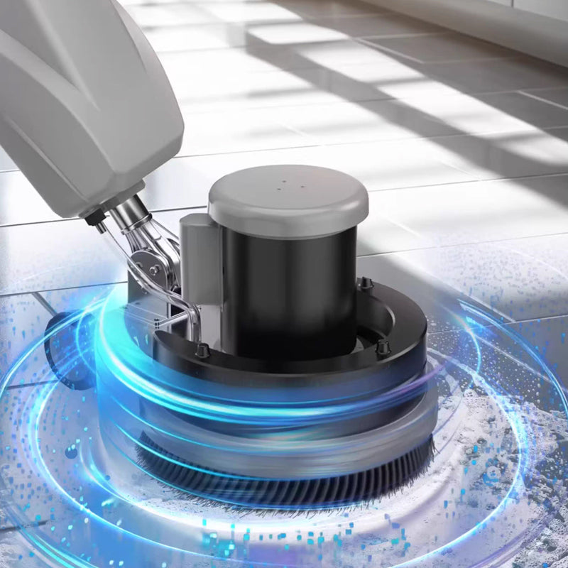 Kahe hand push floor cleaning and wiping machine