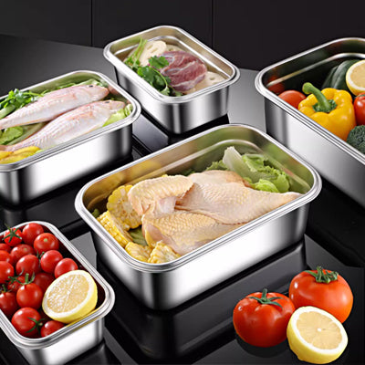 Stainless steel preservation box 1000ml