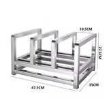 Three grid cutting board rack （12.5cm）
