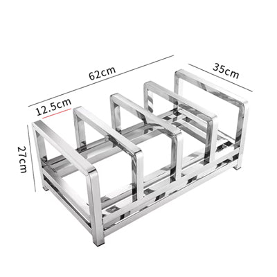 Four grid cutting board rack （12.5cm）