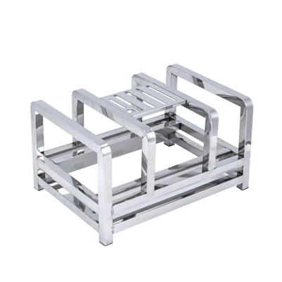 Three panel cutting board holder (with blade insert board)