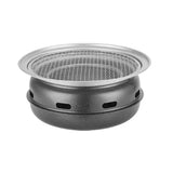 Stainless steel Japanese style barbecue grill (aluminum baking tray+mesh)