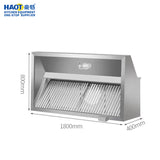 Stainless Steel Range Hood 1200×800×400mm