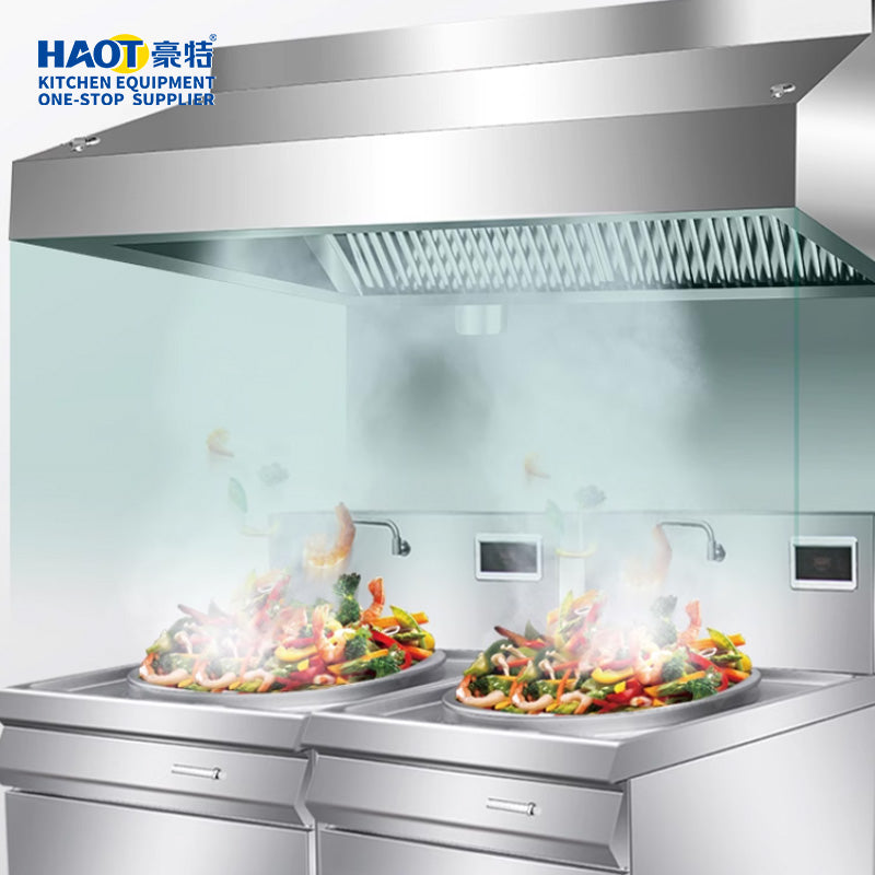 Stainless Steel Range Hood 1200×800×400mm