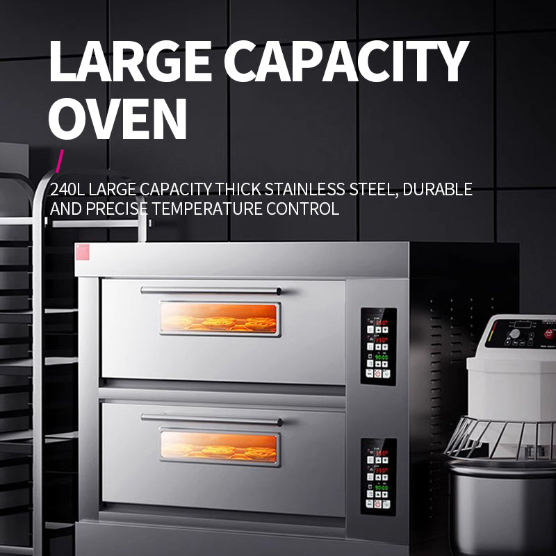 Intelligent Commercial three layer six disc Electric Oven EB-J6D-Z