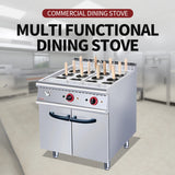 Electric noodle stove with cabinet holder