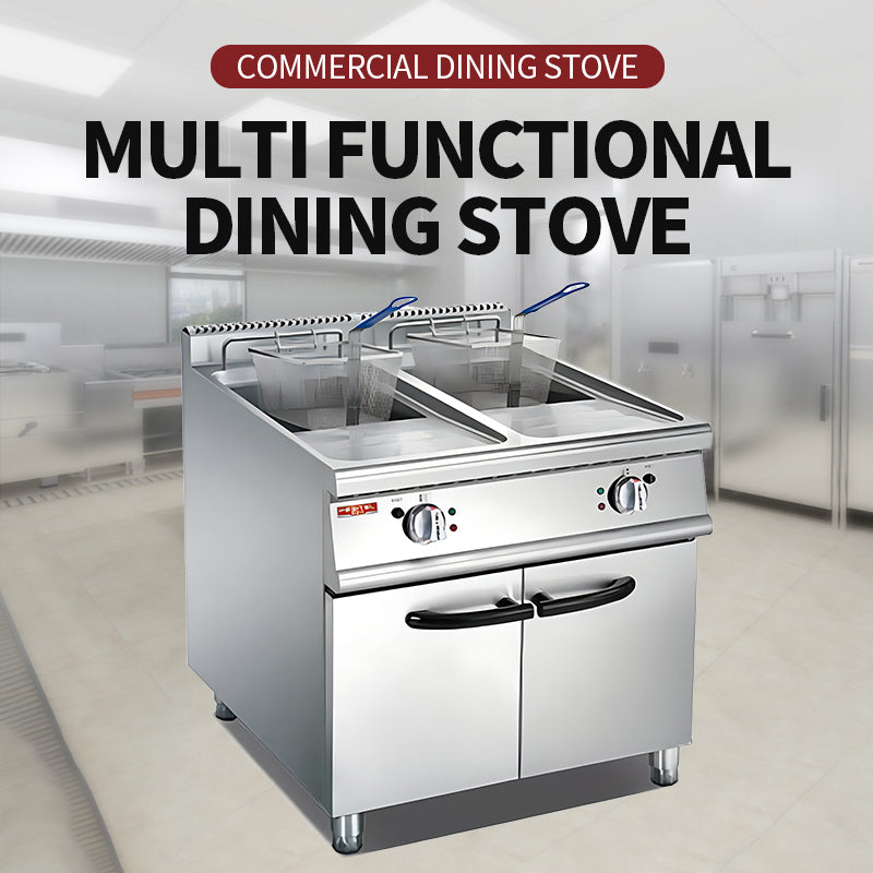 Double cylinder double screen electric blasting furnace cabinet holder