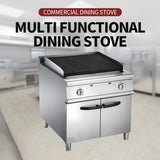 Gas volcanic stone oven with cabinet holder（BS70-TH）