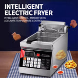 Desktop lifting small fryer computer version D12
