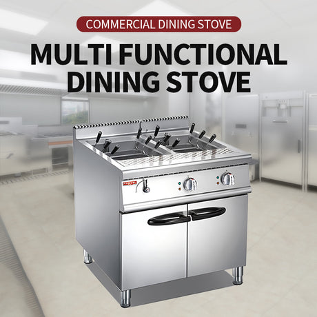 Double cylinder electric powder furnace cabinet holder