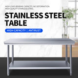 Double layered flat workbench