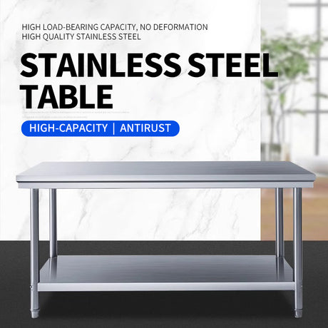 Double layered flat workbench