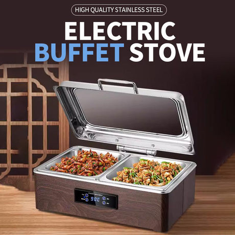 Rectangular Electric Digital Display Simple Large Glass Oven