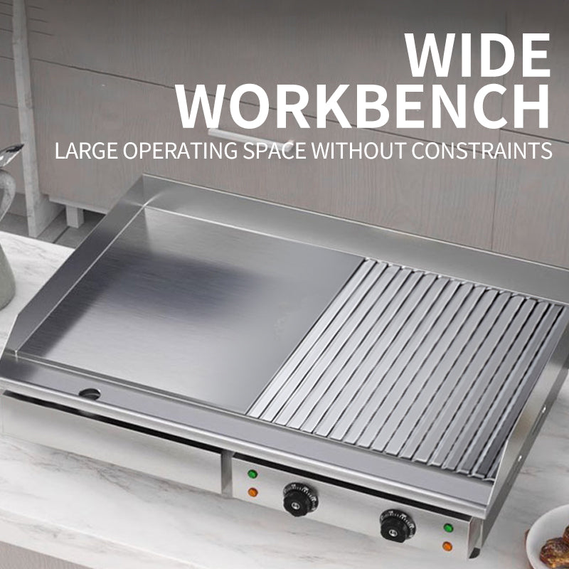 Electric Half Pit Half Flat Stove