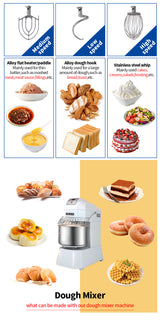 Bangjie BJS-30 Variable Frequency Dual-Motion Dough Mixer