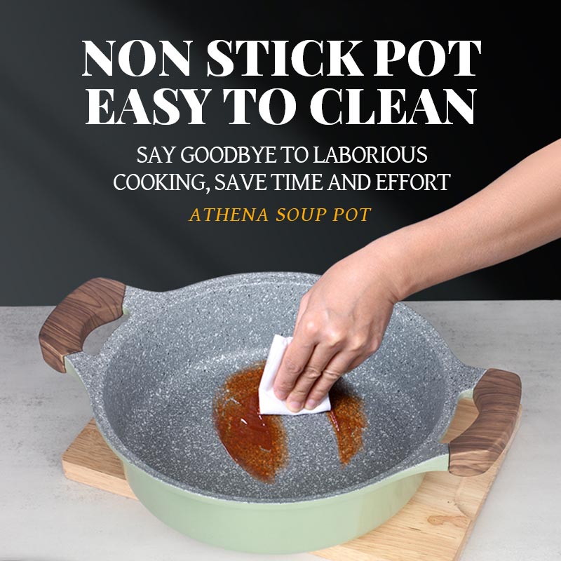 24cm Athena Light Green Soup Pot