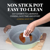 24cm Athena Light Green Soup Pot