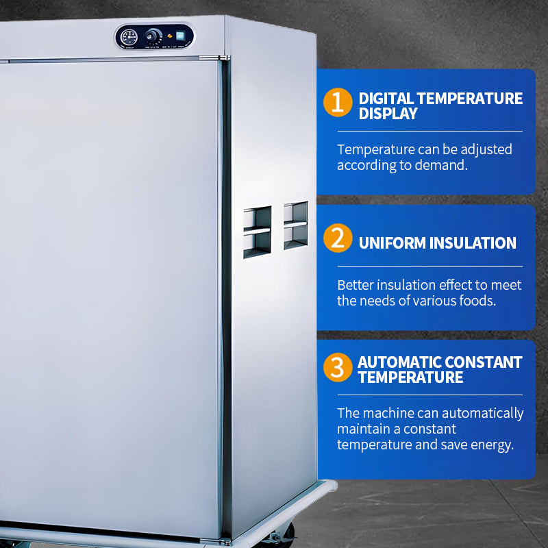 Single door insulated dining car