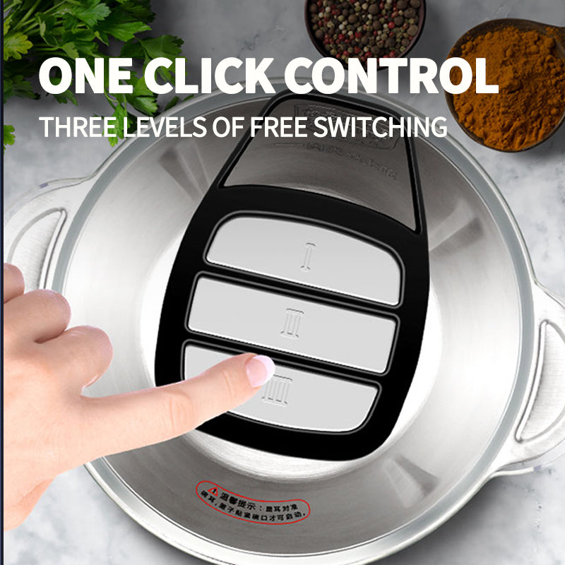 Stainless steel electric multifunctional food processor（3L）