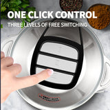 Stainless steel electric multifunctional food processor（3L）