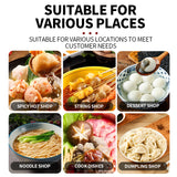 Double cylinder electric powder furnace cabinet holder