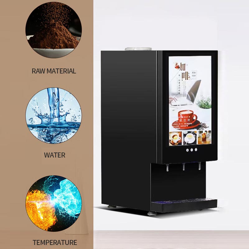 Three material ambient temperature key coffee machine（N-30JW）