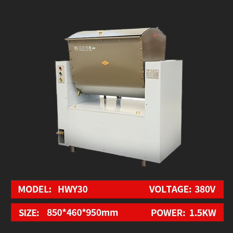 Horizontal commercial large capacity electric kneading machine