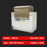 Horizontal commercial large capacity electric kneading machine