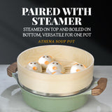 24cm Athena Light Green Soup Pot