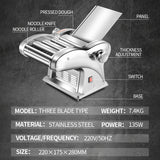 Household electric four blade noodle press