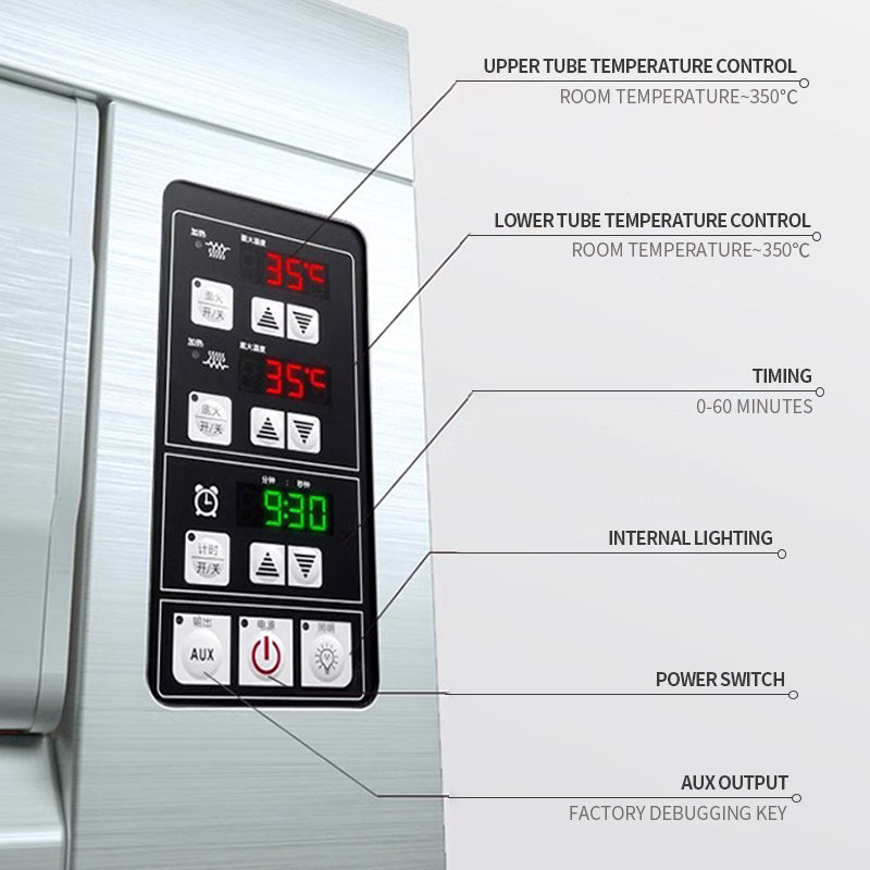 Intelligent Commercial three layer six disc Electric Oven EB-J6D-Z