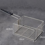 Electric fryer basket