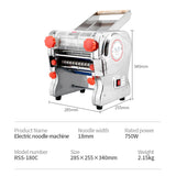 Electric kneading and pressing machine RSS-180C