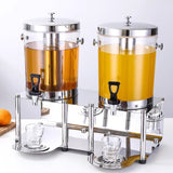16L Korean style juice tripod with double heads