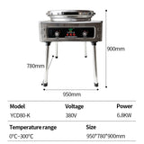 Electric heating plate