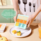 Ice grid -9-grid mixed white/gray