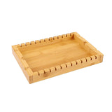 Barbecue skewer tray