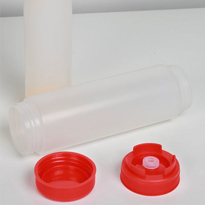 Double ended sauce bottle（Red lid）