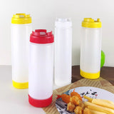 Double ended sauce bottle（Yellow lid）