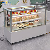 Right-Angle Commercial Display Fridge – 1200mm (All-Copper Condenser, Air-Cooled)