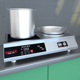 Desktop flat concave combination electromagnetic stove
